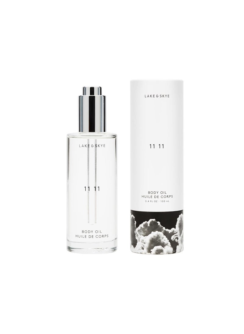 Lake & Skye Lake  Skye 11 11 Body Oil 34 fl oz 100 ml Hydrating with Vitamin E  Sweet Almond Oil  Sheer  Uplifting Scent 