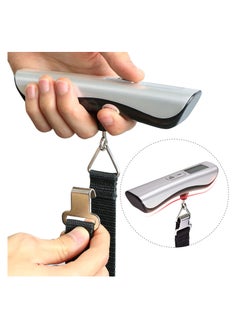 KASTWAVE Luggage Scale, Digital Hanging Luggage Scale, Travel Suitcase Scale, Portable Handheld Weight Baggage Scale, 110 Lbs Capacity, Green Backlight, LCD Display, Auto Data Lock Function  - Image 3