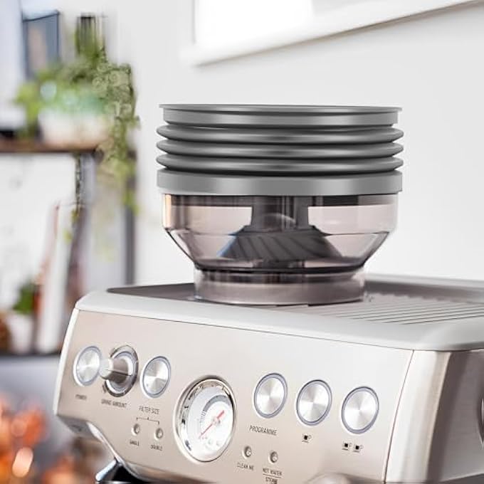 NALACAL Single Dose Hopper Silicone Bellow Espresso Coffee Grimder Single Dose Hopper Coffee Hopper Bellow Coffee Grinderr Bellow Multifunctional Espresso Grinder Bellow For Cleaning Coffee Ground - Image 1