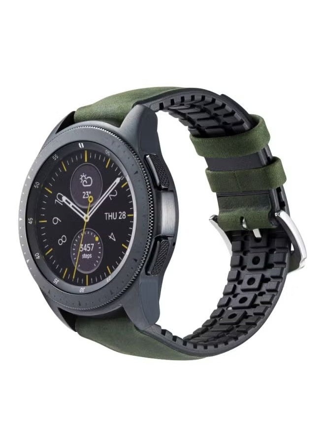 Ozone Replacement Watch Band For Huawei GT/Samsung Gear S3 Classic/Frontier/Galaxy/Moto 360 2nd Gen Green 