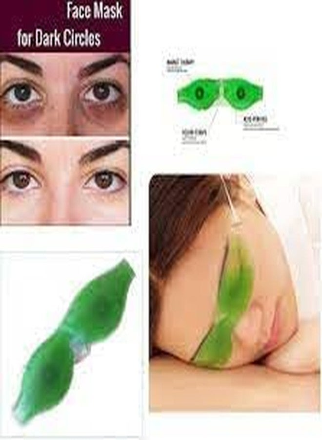 Shopsero Ice Cooling Eye Mask for Relaxation - Reusable Gel Eye Patch for Puffy Eyes, Dark Circles & Fatigue Relief | Cooling Sleep Mask for Eye Care & Stress Relief - Image 3