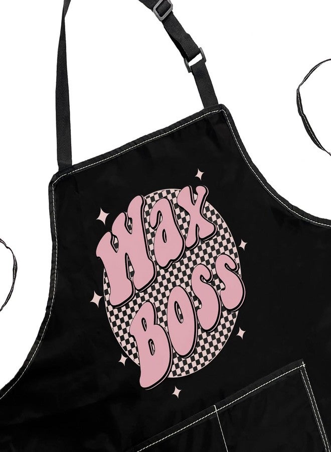POFULL Funny Wax Boss Apron Brazilian Wax Tech Gift Esthetician Wax Boss Gift (Wax Boss Apron) - Image 4