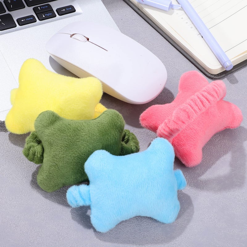 Ergonomic Mouse Wrist Support Pad 4 Pcs Soft Cushions Non Slip Design for Office Gaming Laptop Pain Relief - Image 3