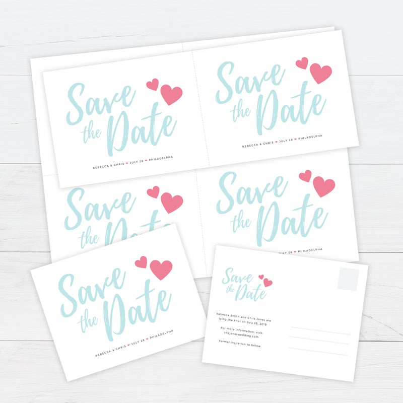 PrintWorks Blank Printable Postcards for Mailing & Printing - 1000 Cards (4.25" x 5.5" Post Card Size) - 4 per Sheet - 250 Sheets (8.5â€ x 11â€) - Made in the USA - No Envelope Needed - White (04299) - Image 3