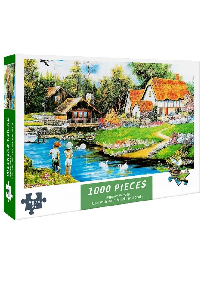 Anna 1000-Piece Anime Graphic Leisure Puzzle - Image 1