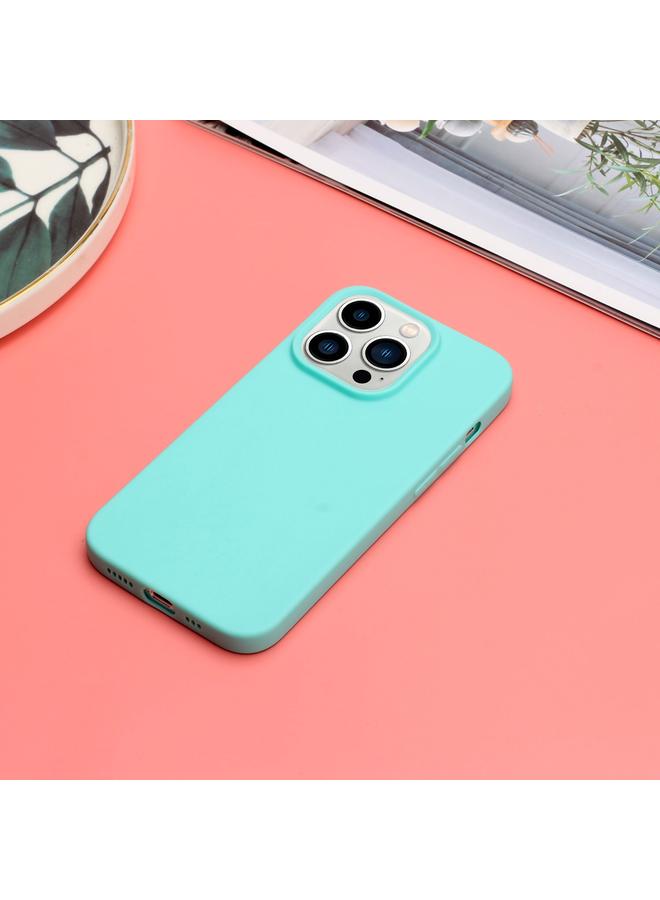 S-TOP Case For iPhone 14 Pro Max Solid Color Frosted Silicone Phone Case - Image 4