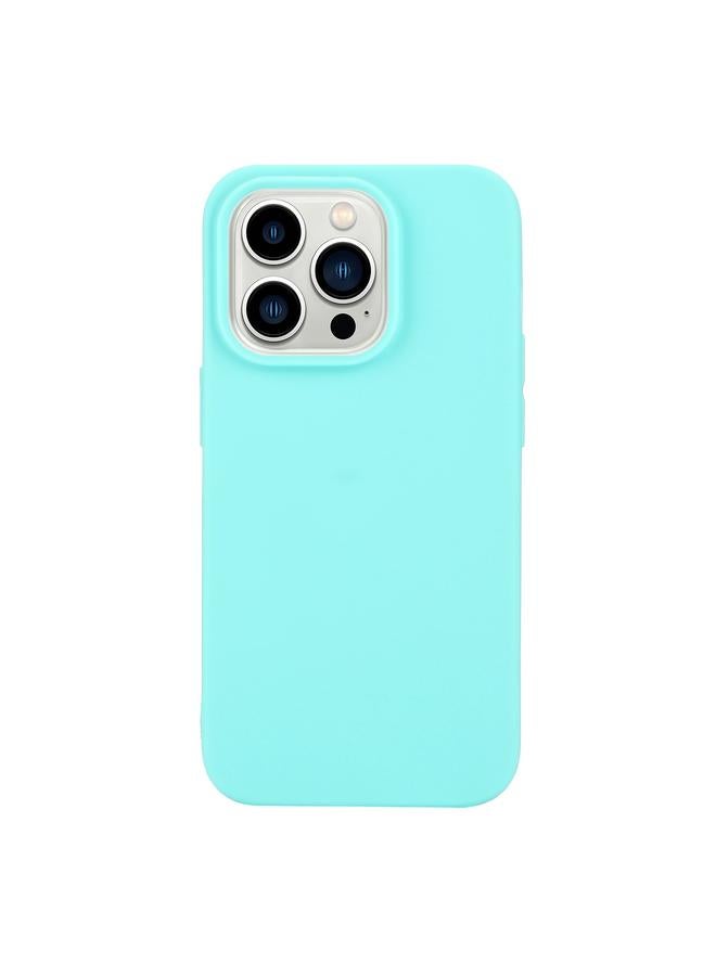 S-TOP Case For iPhone 14 Pro Max Solid Color Frosted Silicone Phone Case - Image 1