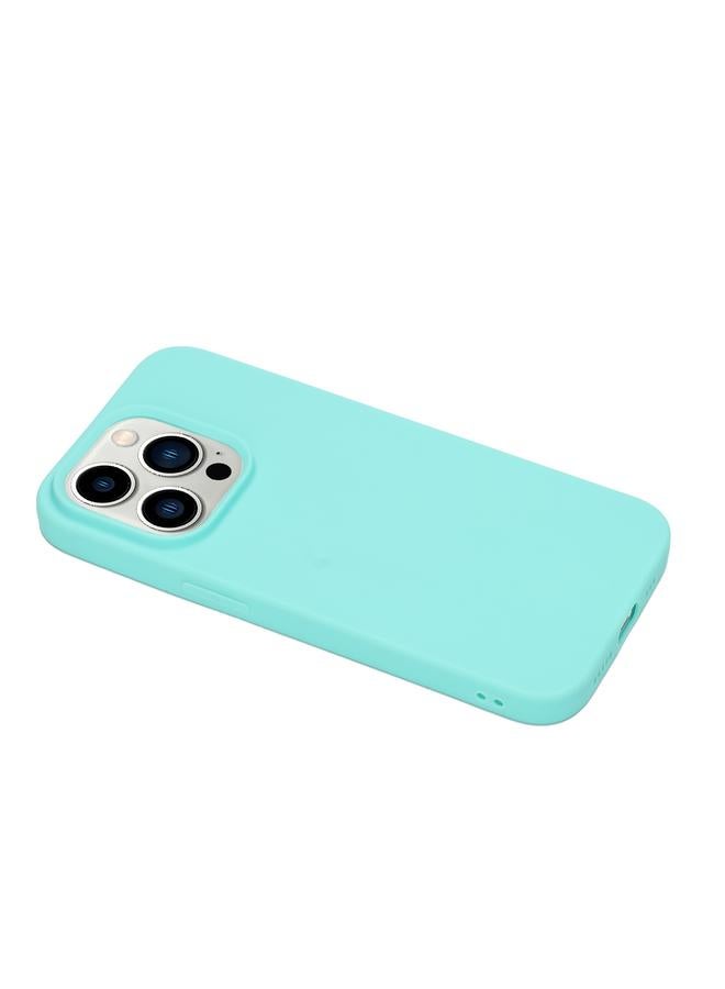 S-TOP Case For iPhone 14 Pro Max Solid Color Frosted Silicone Phone Case - Image 2