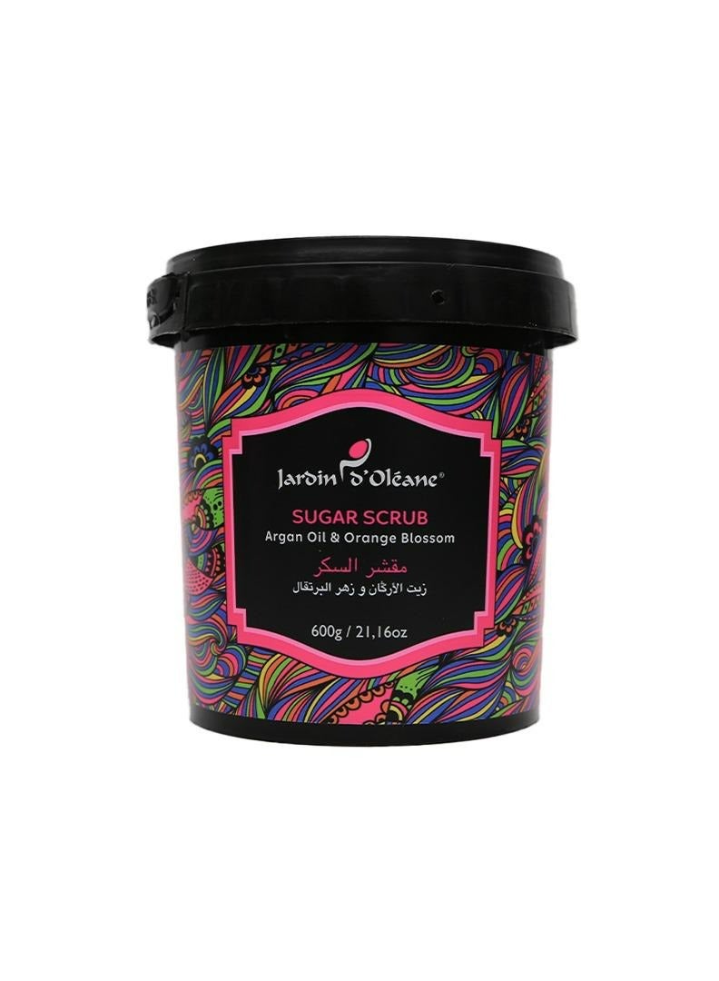 جاردن دي أوليان مقشر السكر بزيت الأركان وزهر البرتقال 600 جم