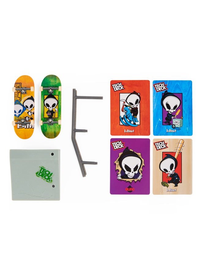 Tech Deck VS Series Blind Skateboards Fingerboard, Obstacle and Challenge Card Set - Image 5