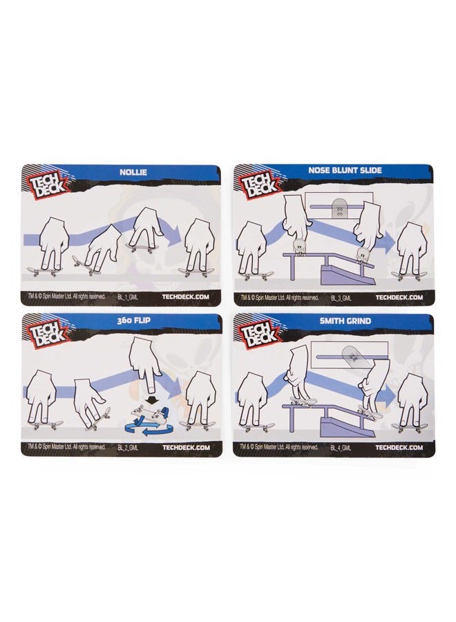 Tech Deck VS Series Blind Skateboards Fingerboard, Obstacle and Challenge Card Set - Image 4