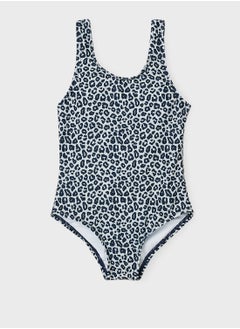 NAME IT Kids Leopard Print Swimsuit  - Image 1