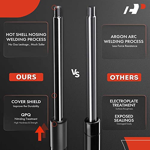 A-Premium Rear Liftgate Lift Supports Struts Shocks Compatible with Select Honda Models - Accord Crosstour 2010-2011, Crosstour 2012-2015, Hatchback - Replace# 74820TP6A01(2-PC Set) - Image 4