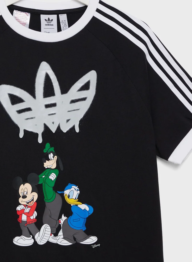 adidas Originals Youth Disney Mickey Mouse T-Shirt