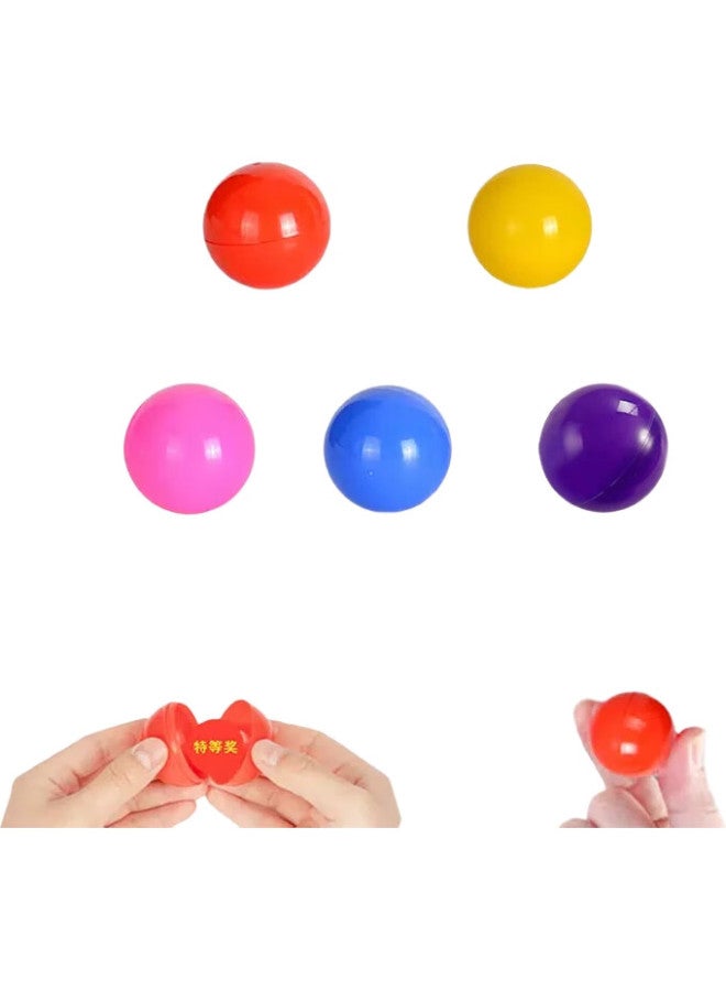 Oumai Lucky Draw Box, Raffle Box, Prize Drawing Box, Prize Grabbing Box, Lottery Ball, Event Opening, Aluminum Alloy Detachable, Annual Meeting Use, Lucky Draw Box, 5 Color Balls, 50 Pieces - Image 1
