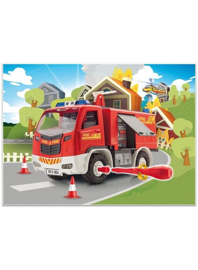 Revell Junior Fire Truck Model Kit Red - Image 5