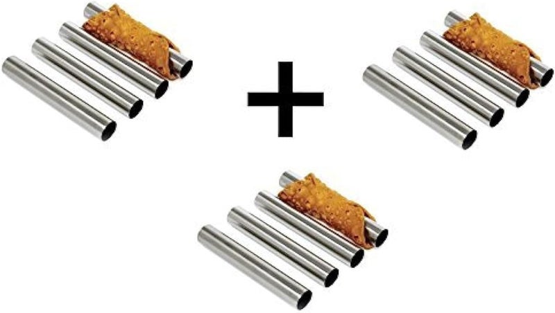 Norpro 3660 Cannoli Form Mold, Stainless Steel, 4 pcs (pack of 3) - Image 1
