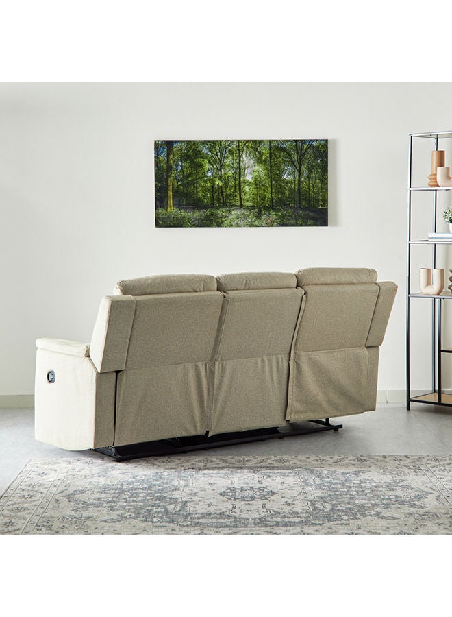 Home Box أريكة فاتيكان ثلاثية المقاعد مصنوعة من الجلد مع طاولة قابلة للطي 101x95x198 سم  - Image 5