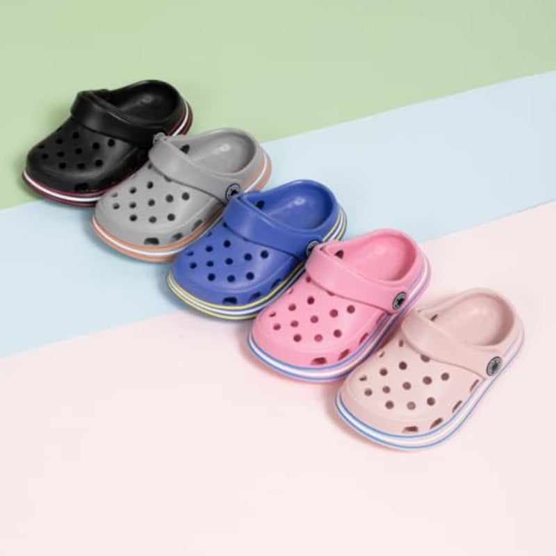 Casazoe Toddler Boys Girls Summer Garden Clogs Slip-On Water Lightweight Sandals Waterproof Outdoor Beach Pool Slippers Infant Breathable EVA Shoes - Image 4