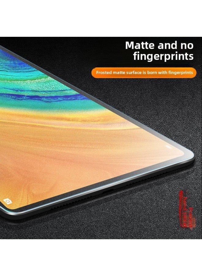 Suitable For Huawei MatePadpro10.8 Flat Tempered Film V7 Frosted Film 11 Protective Film Glory X6 Film-Color:Matepad 10.4/SE10.4/V7/C5 10.4-Dimensions:Frosted Tempered Film 【kraft Paper Packaging + - Image 2