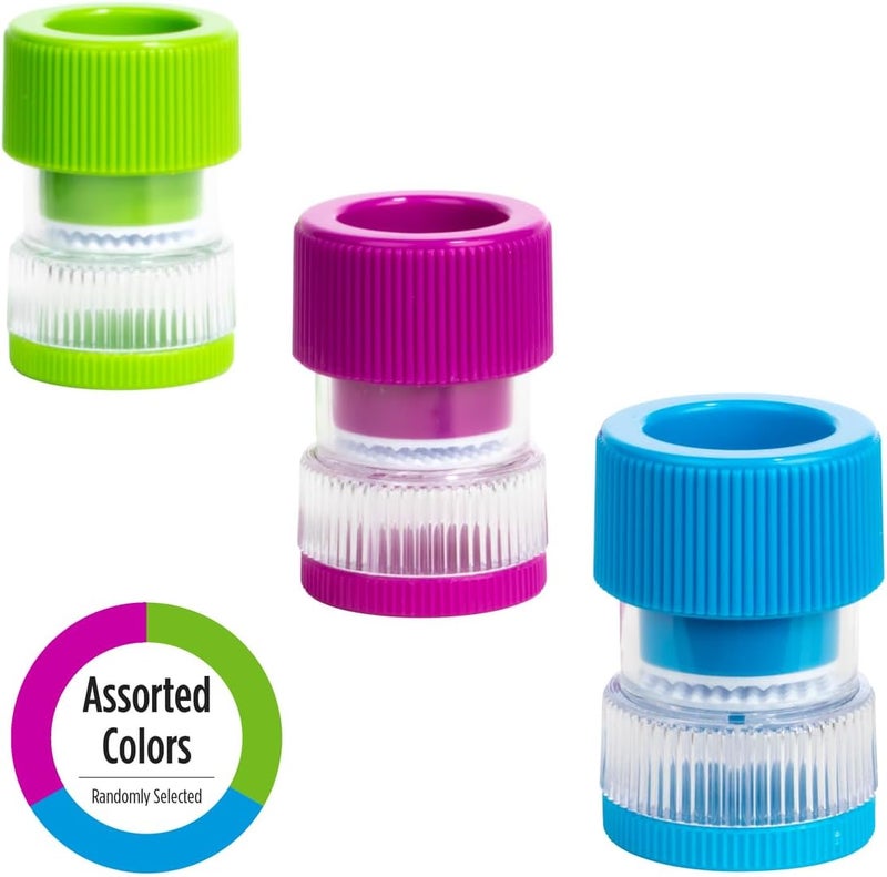 EZY DOSE سحق الحبوب والفيتامينات وأقراص التخزين القابلة للإزالة كوب شرب تصميم محمول مصمم للسفر اللون قد يختلف خالي من BPA - Image 4