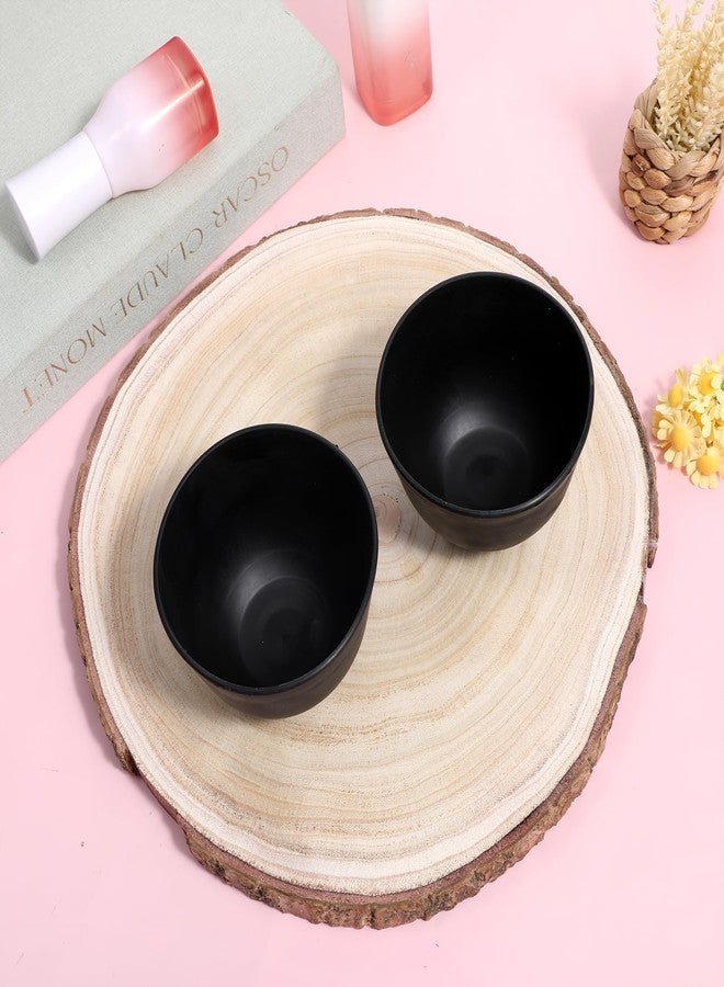 Exircy 2 Pieces Rubber Facial Mask Mixing Bowl, Facial Bowls Esthetician, Silicone Face Mask Bowl Mud Masks Diy Skin Care Cosmetic Mixing Tool for Home Beauty Salon Use, Black - Image 3