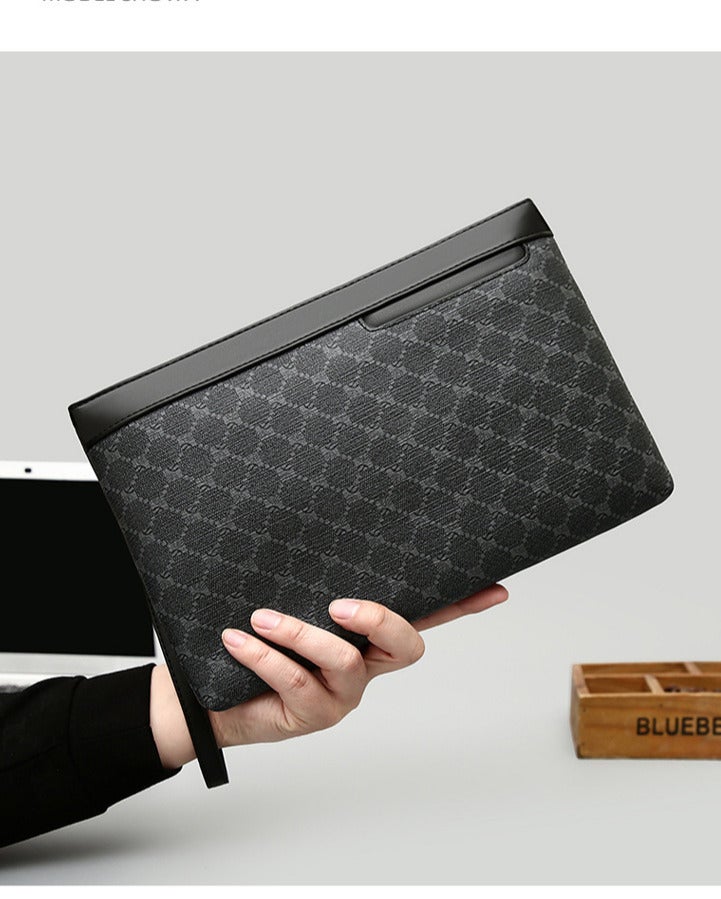 أكياس القابض للرجال هي حقائب يد عصرية ذات سعة كبيرة ، ومناسبة لكل من الأعمال والاستخدام غير الرسمي - Image 4