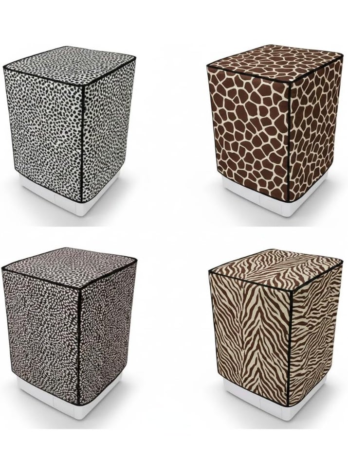 The innovative, upgraded, water- and dust-resistant washing machine protective cover features a modern design suitable for all models. - Image 4