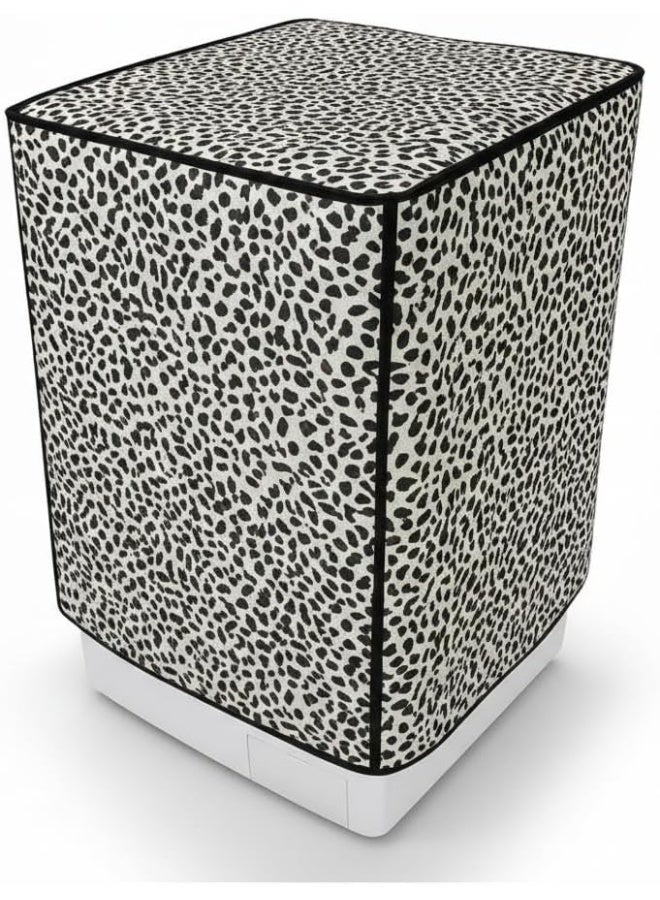 The innovative, upgraded, water- and dust-resistant washing machine protective cover features a modern design suitable for all models. - Image 1