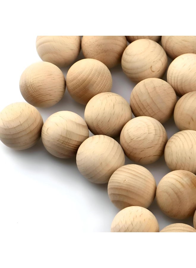 Generic valueable 1 Cedar Wood Moth Balls and Closet Freshener Set 20 PCS - Natural Chemical Free Clothes Protector with Eucalyptus Beige Sachet for Wardrobe Storage and Carpets - Image 1