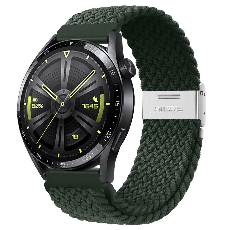 Y&D Nylon Woven 20mm 22mm Smartwatch Wrist Strap Band Replacement Watch Bracelet for Samsung Galaxy Watch 7 GT3  for Huawei GT4 - Image 1