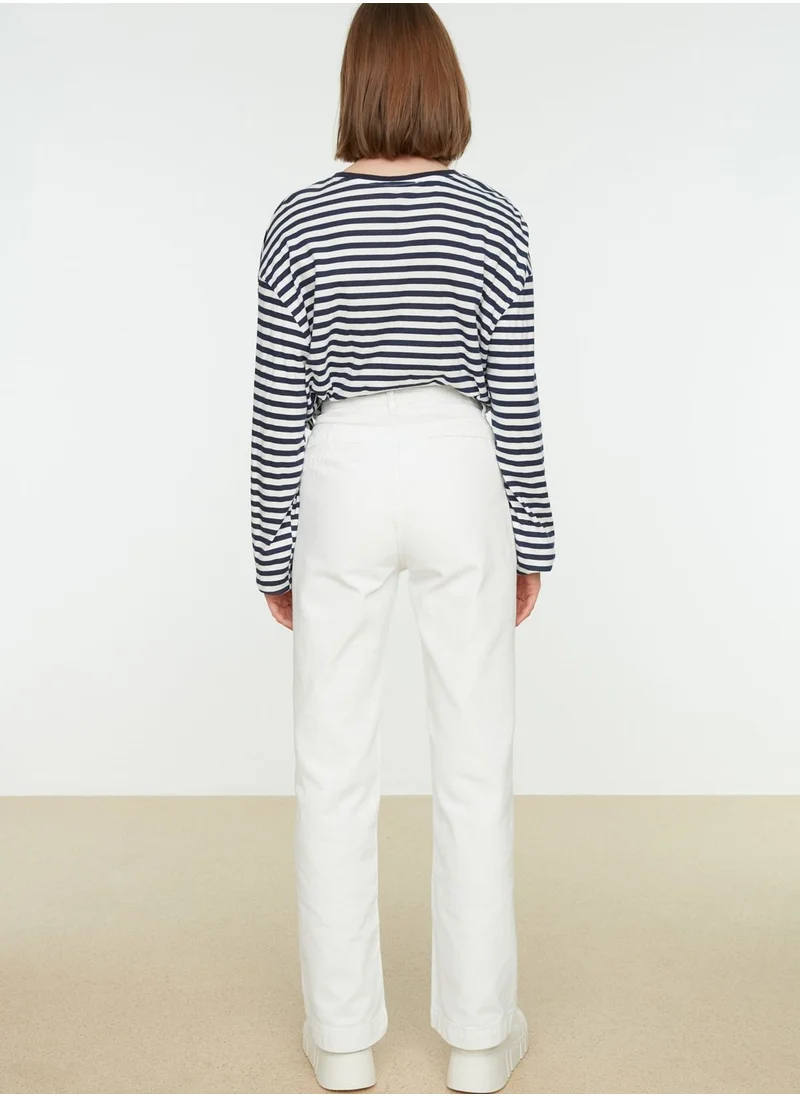trendyol High Waist Straight Jeans