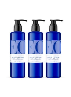 EO Body Lotion, 8 Ounce (Pack of 3), French Lavender, Organic Plant-Based, Botanical Extracts, Vitamin E with Pure Essential Oils
