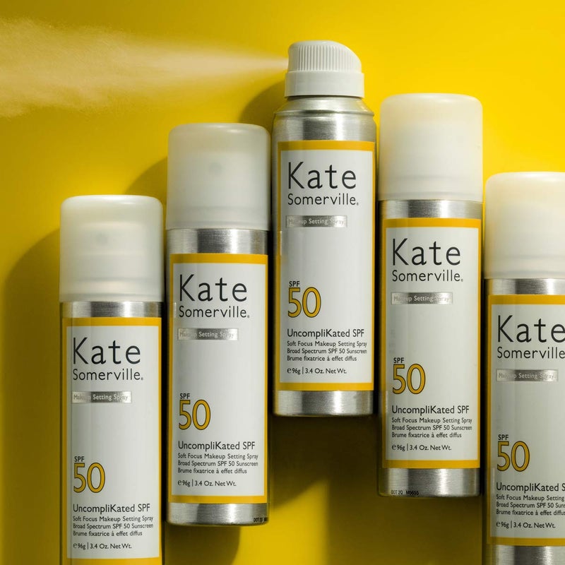 Kate Somerville UncompliKated SPF â€“ SPF 50 Face Sunscreen and Soft Focus Makeup Setting Spray, Daily Use Sun Protection with Matte Finish, 3.4 Fl Oz - Image 5
