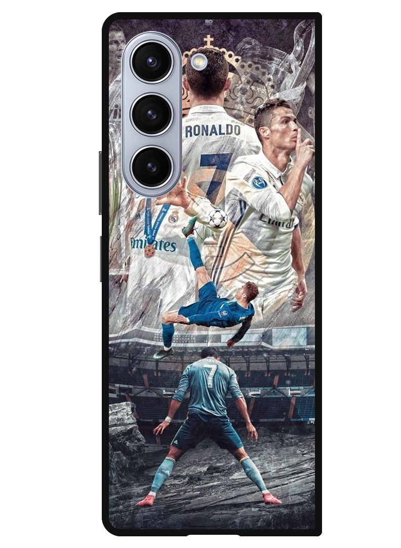 Theodor Protective Case Anti Scratch Shock Proof Bumper Cover For Samsung Galaxy Z Fold 5 Ronaldo 1 - Image 1