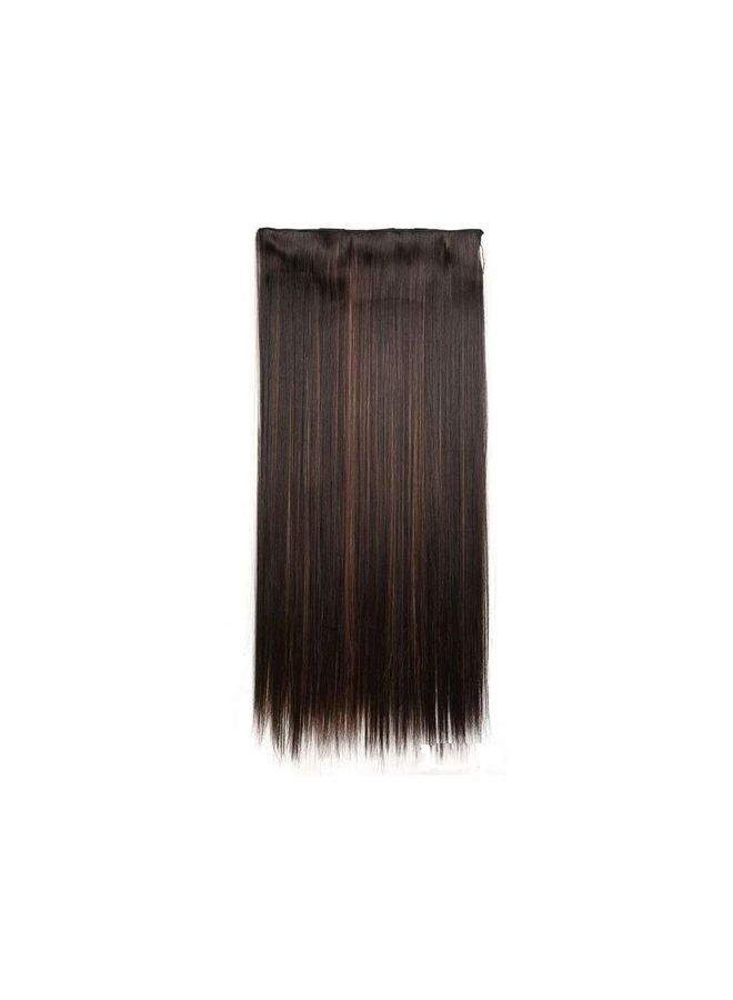 NIBEMINENT Fashionable Hair Extension Brown