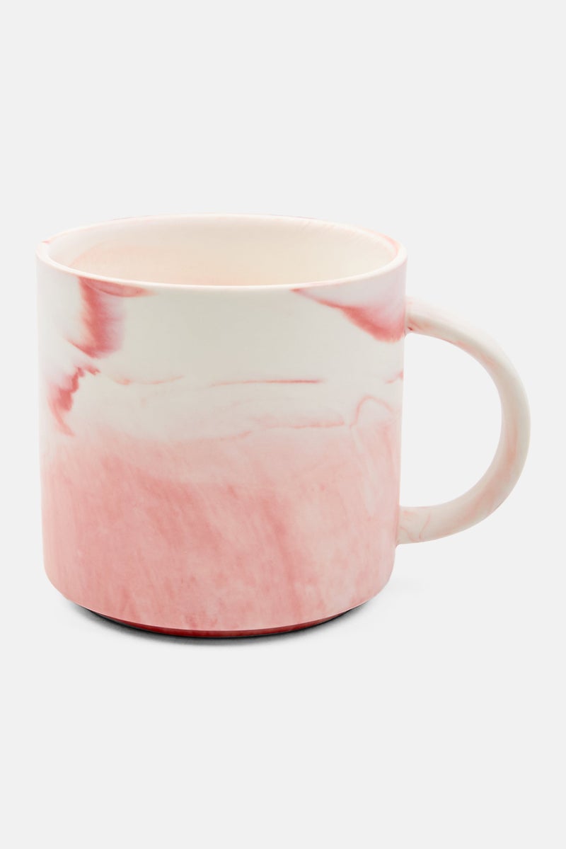 Good Design Works Marble Coffee Mug, Pink - Image 1