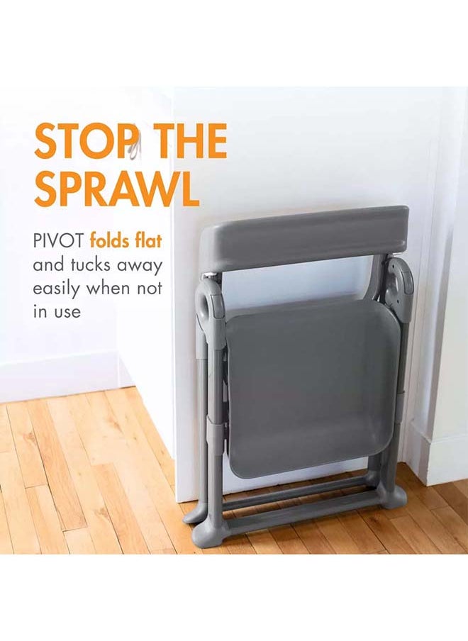 BOON - Pivot Toddler Tower - Gray - Image 1