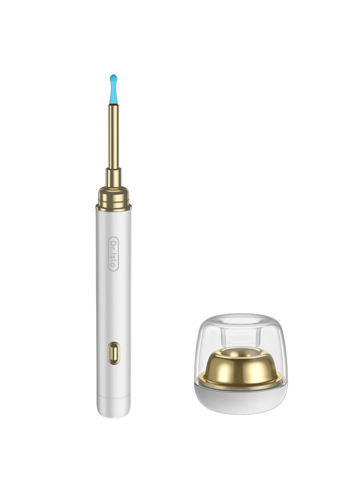 Dr.isla - Dr. Isla P9 Intelligent Ear Pick with Camera Wireless WiFi Visual Ear Scoop Wax Cleaner Tool Bebird Wifi Smart Visual Ear Cleaner Wax Remover Endoscope Earpick Tool 500W High Precision Camera WIFI Android/IOS Connect Ear Cleaner Earwax Cleaner ( White ) - Image 1