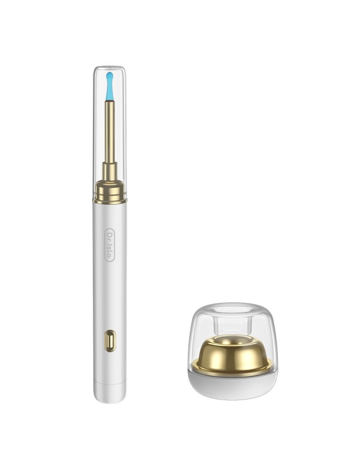 Dr.isla - Dr. Isla P9 Intelligent Ear Pick with Camera Wireless WiFi Visual Ear Scoop Wax Cleaner Tool Bebird Wifi Smart Visual Ear Cleaner Wax Remover Endoscope Earpick Tool 500W High Precision Camera WIFI Android/IOS Connect Ear Cleaner Earwax Cleaner ( White ) - Image 1