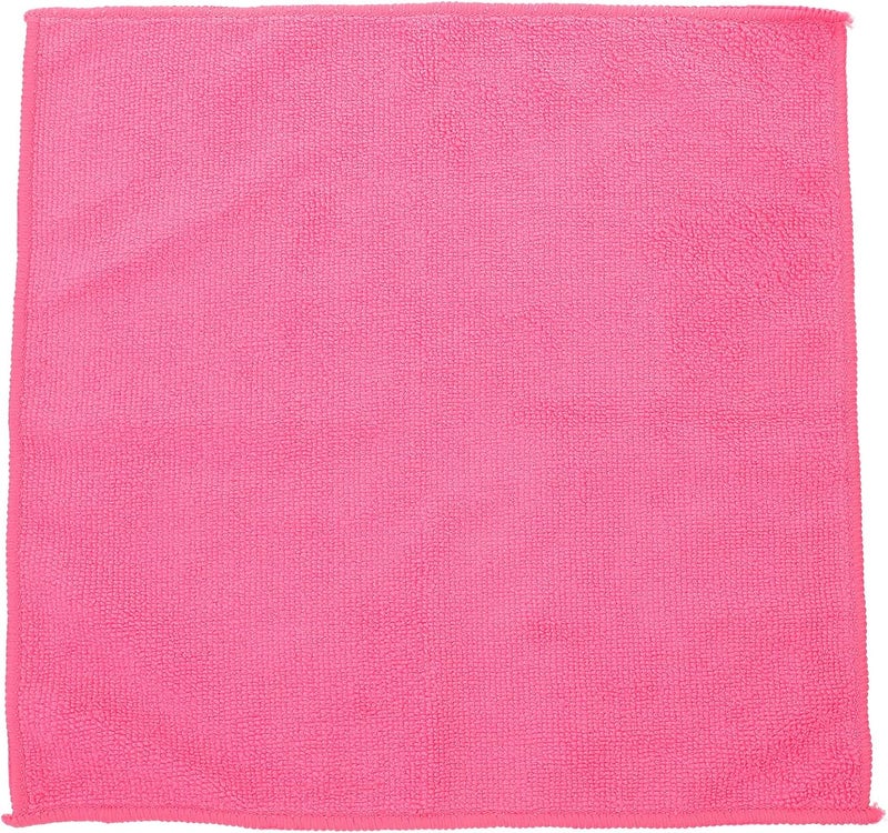 Abaodam Super Absorbent Microfiber Dish Cloth for Kitchen and Car Cleaning, Thickened Small Square Wash Towel in Rose Red, Lint-Free Polishing and Dusting Cloth for Home Use - Image 1