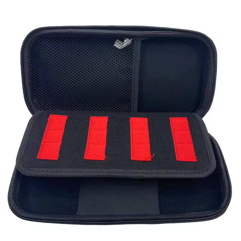 PSS Travel Case for Switch Storage Pouch Portable Carry Case Bag Protective Hard Shell Compatible for Switch OLED/All Switch Console with Game Card Slots (Switch Accessories) (Mario - Kart) - Image 3