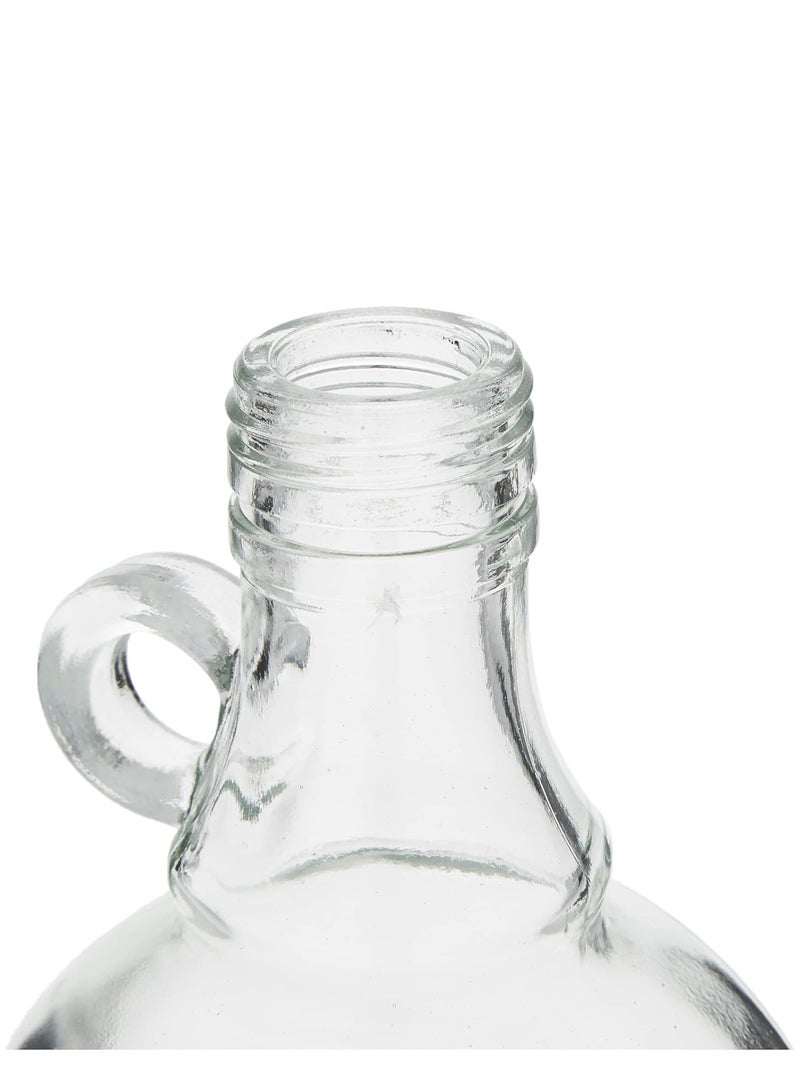 Home zone 6Pc Glass Bottle With Plastic Lid Clear 1000 Ml - Image 3