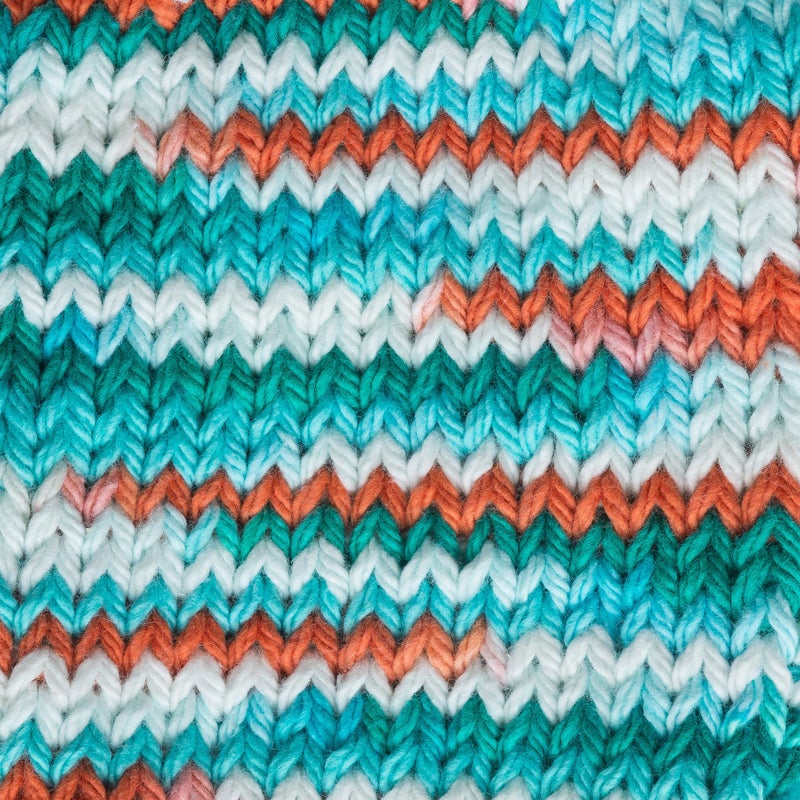 Lily Sugar'n Cream Cotton Cone Yarn, 14 oz, Ahoy Ombre, 1 Cone - Image 4