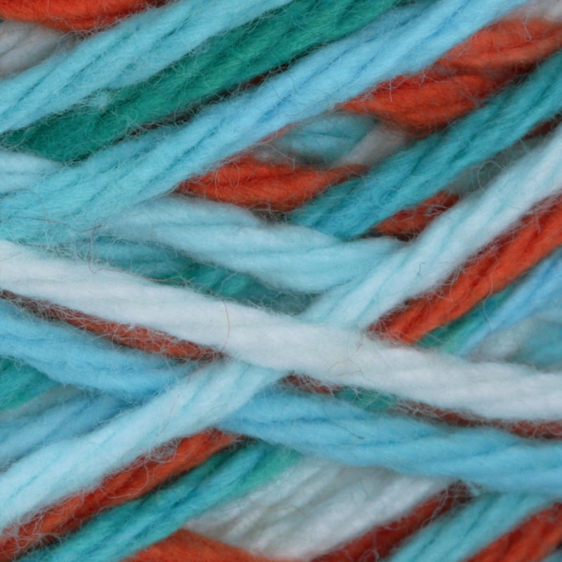 Lily Sugar'n Cream Cotton Cone Yarn, 14 oz, Ahoy Ombre, 1 Cone - Image 2