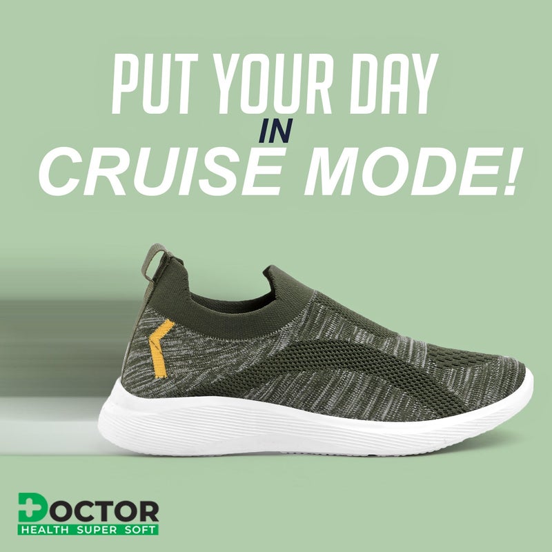 Face أحذية رياضية زيتونية للرجال - Image 3