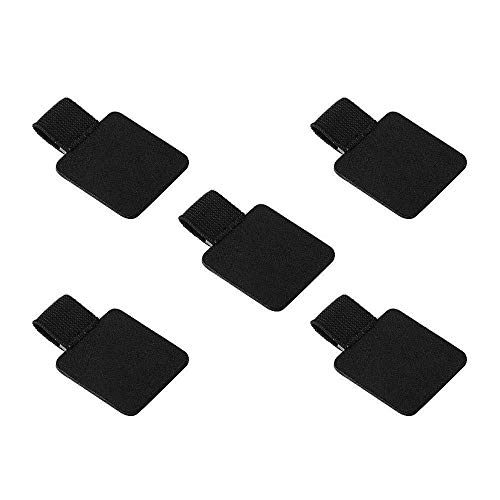 SuperJpsor 5 Pack Pen Loop Holder, Self-Adhesive Pen Holder Pencil Elastic Band Loop Designed for Notebooks, Journals, Calendars, Clipboards, Planners, Traveler's, Sketchbooks & More (5PCS) - Image 1