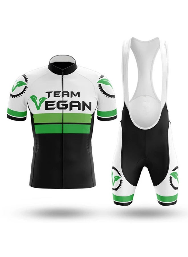 Customized American Road Bike Riding Suit Downhill Suit Short Sleeve Strap Shorts Customization