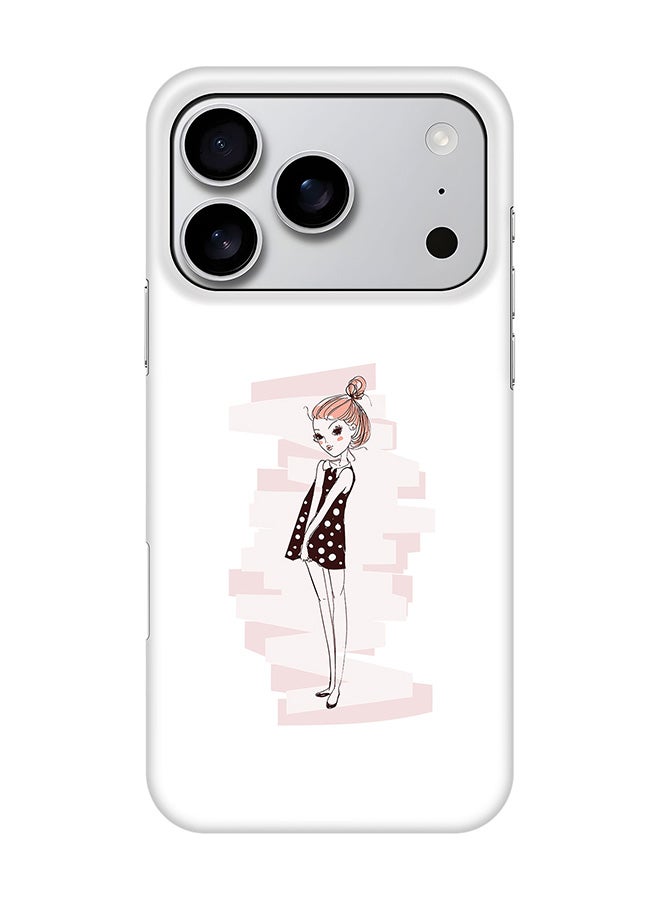 Stylizedd For iPhone 17 Pro,Case, [Compatible with MagSafe] Magnetic cover Slim fit Protection Matte, - Shy Teen