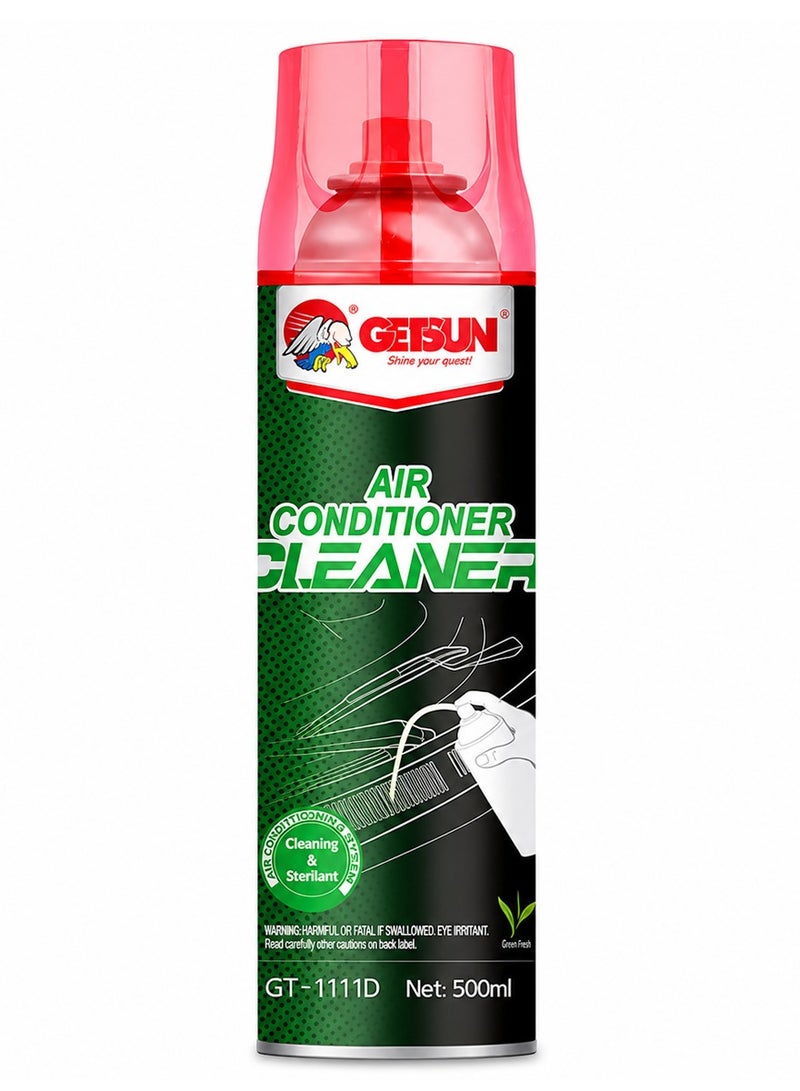 GETSUN 3 Piece COMBO GETSUN Air Conditioner Cleaner Foam Spray 500ml – AC Vent Cleaner, HVAC Coil Cleaning Foam, Odor Remover, Air Freshening Formula, Deep Cleaning Foam for Car AC, Home AC, Office Air Conditioning Systems . GT-1111D - Image 2